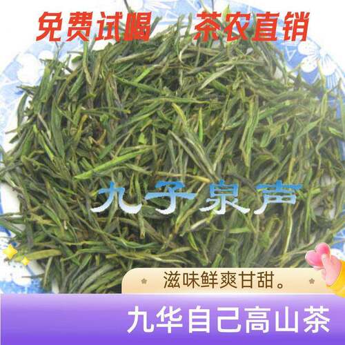 安徽九华山茶叶自己喝九华云雾绿茶2026新茶黄山毛峰毛尖茶农直销