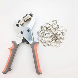 气眼+手动器打扣套装扣便携式打孔扣眼机打孔钳配 套扣眼TJS压机