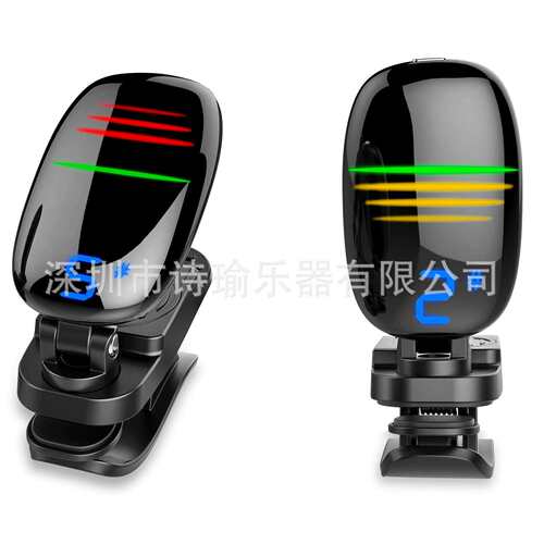 FZONE伏荣FT-16吉他调音器彩屏高灵敏度音准变色乐器通用调音器