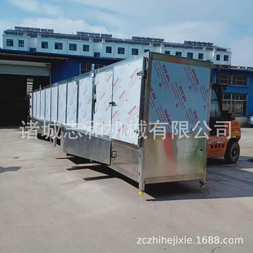 颗粒多层烘干流水线 饲料多层履带式烘干机 网带式鸭血烘干设备