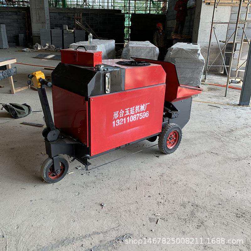 立式二次构构造柱泵液压双缸式输送泵室内专用浇筑机功率大