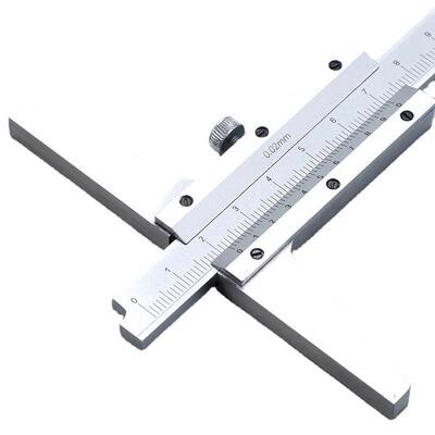 桂林量具机械游标深度卡尺0-150200300不锈钢高精度深度卡