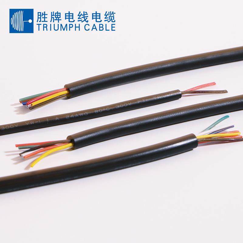 常规2464-1线6AW2G~8AWG芯电源线2~30芯多芯过粉护999套电器连接