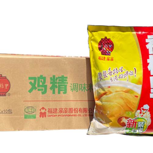 全盒福建尚日鸡精908g*正宗长沙臭豆腐沙县小吃特色调味料10袋