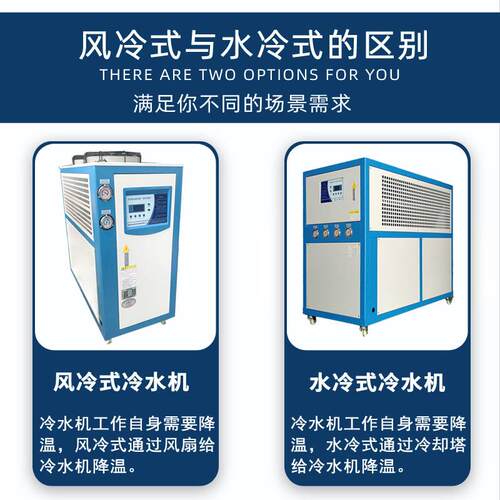 机良源水冷式冷水10HLYX-10S10P10匹注P塑机模具循冷环却冰水机