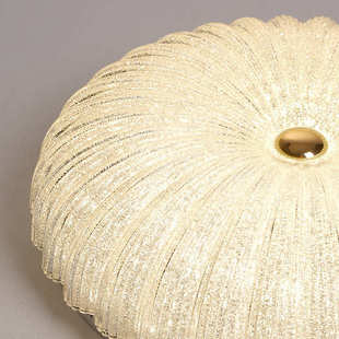 卧室灯吸顶灯轻奢设计师主卧圆形灯具网红南瓜灯led护眼房间顶灯