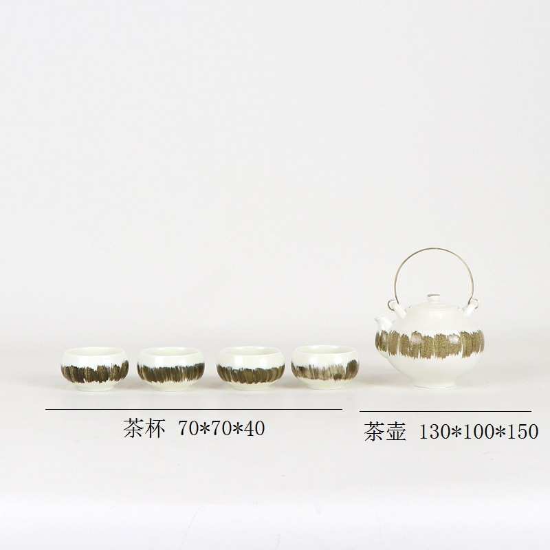 新饰品茶具日式禅意民中式酒店茶室样房现代版售楼处摆件套装宿