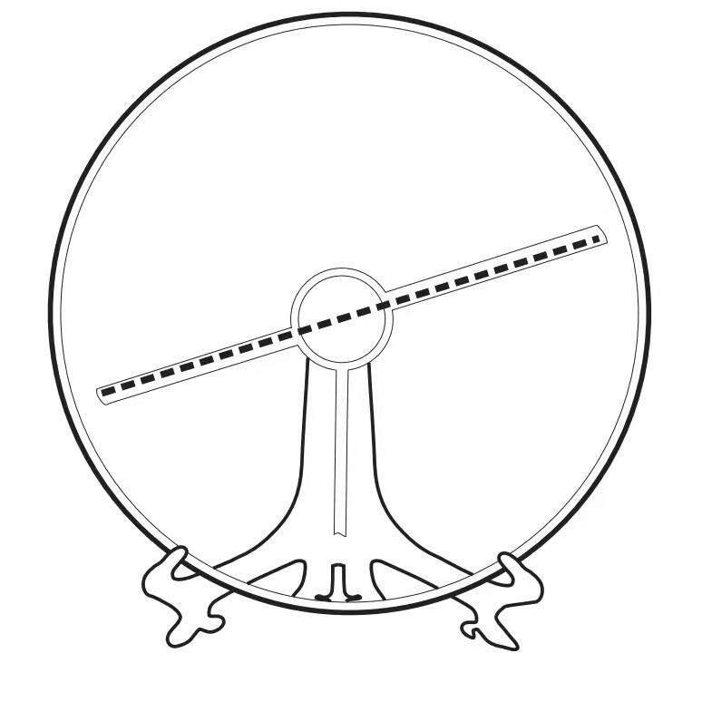 跨境爆款3d全息广告机升级版裸眼风扇屏风扇广告机