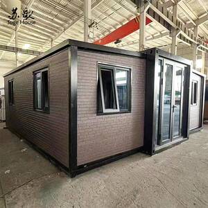 可移动双翼拓展箱房户外折叠集装箱房展翼式打包箱房快拼活动房