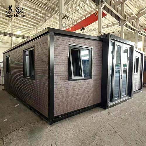 可移动双翼拓展箱房户外折叠集装箱房展翼式打包箱房快拼活动房