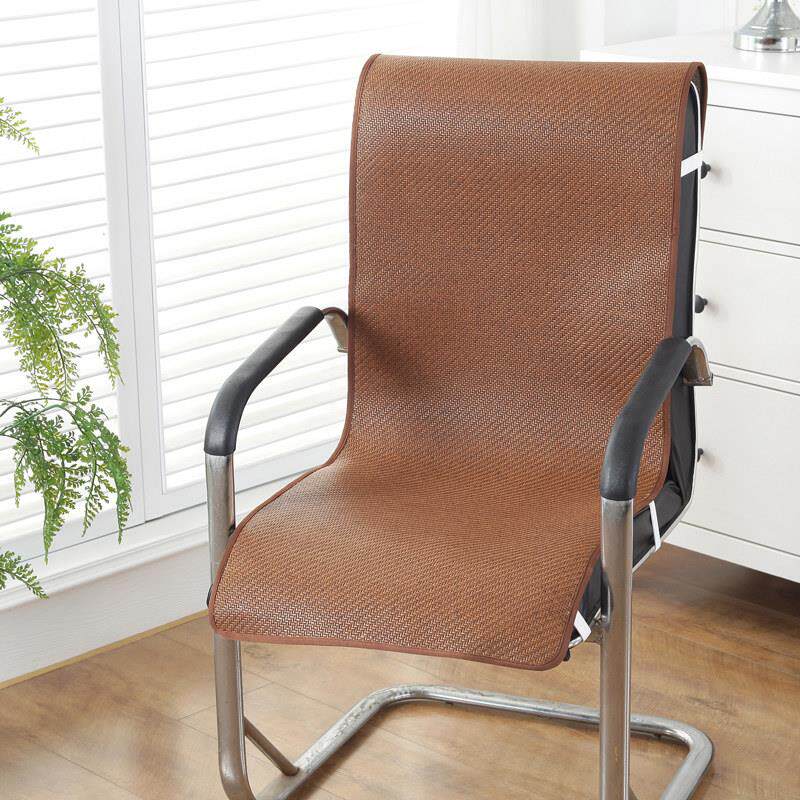 夏季藤垫冰丝一体式靠垫一体式躺椅靠垫办公电脑一体式椅子靠垫定