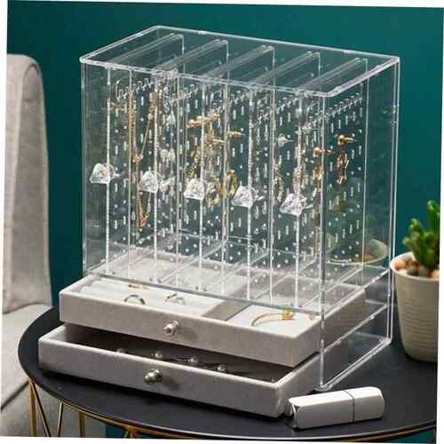 Jewelry storage box earrings rack earrings stud earrings pen