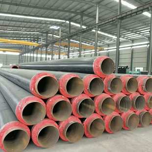 实体工厂聚氨酯发泡保温钢管 钢套钢厂家问价有礼 预制直埋保温管