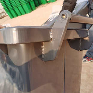 垃圾桶垃圾桶轮子环卫大号塑料加厚环卫带120l垃圾箱袋子户外分类