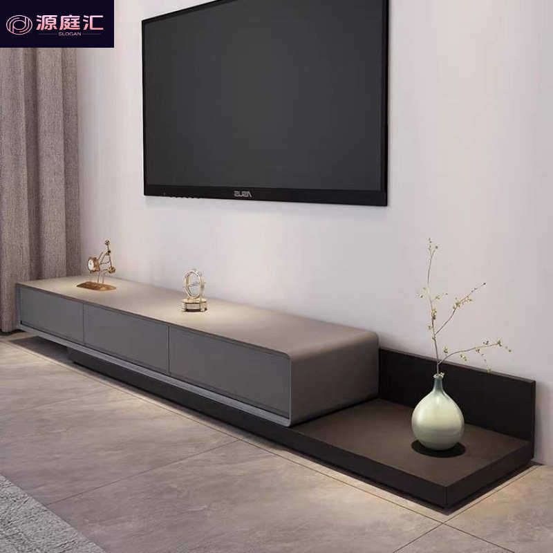 带抽屉电视柜客厅小户型现代简约网红伸缩旋转移动电视柜茶几组合,住宅家具,电视柜,淘宝优惠券,粉丝福利购,淘宝优惠卷