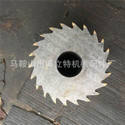 供应120*140*4012齿硬质合金切粒机滚刀塑料切粒机滚刀