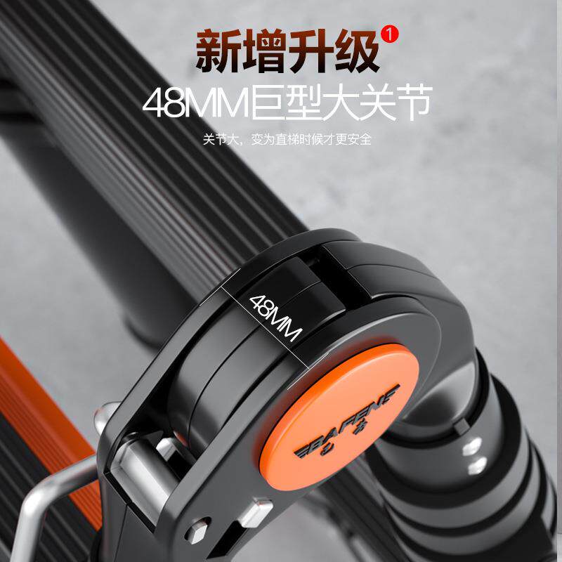 梯子铝合金伸缩单面家用多功能关节人字梯加厚工程升降折叠竹节梯