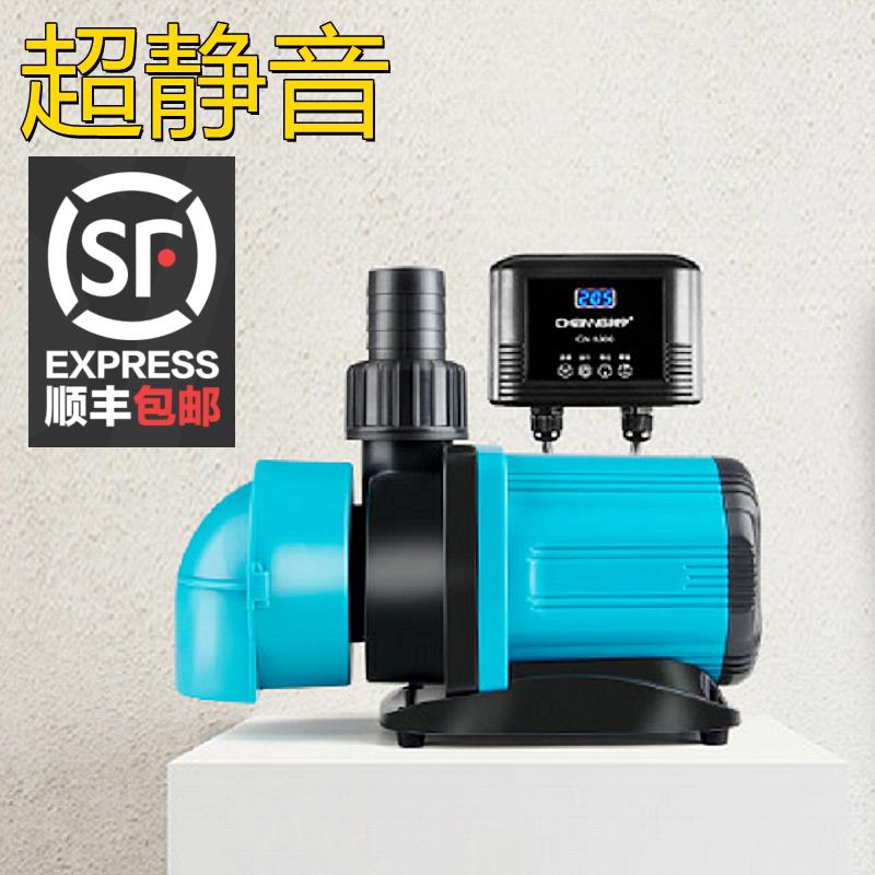 创宁变频水泵 超静音小型潜水泵 鱼缸用循环过滤泵 侧吸底吸式抽
