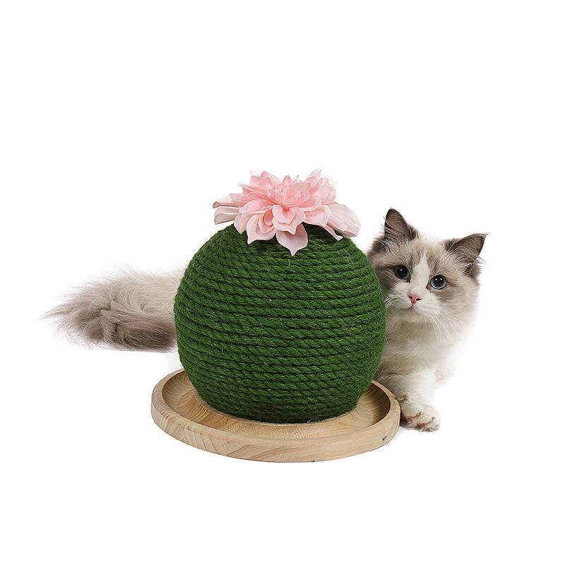 仙人球猫爬架猫抓板猫仙人掌猫爬架猫咪剑麻猫抓柱创意宠物用品