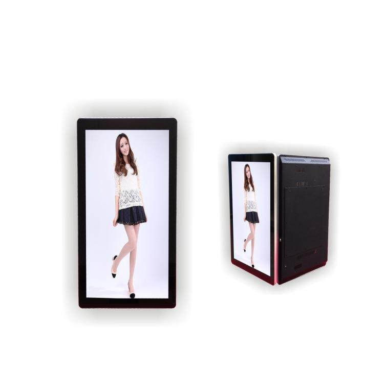 竖式直角款楼宇广告机壁挂式32寸/42寸led显示屏安卓广告机