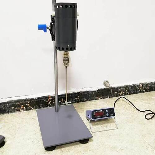 齐威JB60D数显恒速电动搅拌机60W乳液油漆搅拌化妆品固定式