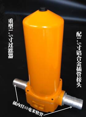 大流量柴油过滤器汽油过滤器加机油泵.杂GL质过滤滤网芯1寸1油5寸