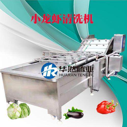 水产品鱿鱼清洗厂家供应菠菜油菜气泡清洗机加工设备冷冻