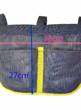 Anti-UV Boat Fishing Dock Rail Mesh Pouch Storage Bag for