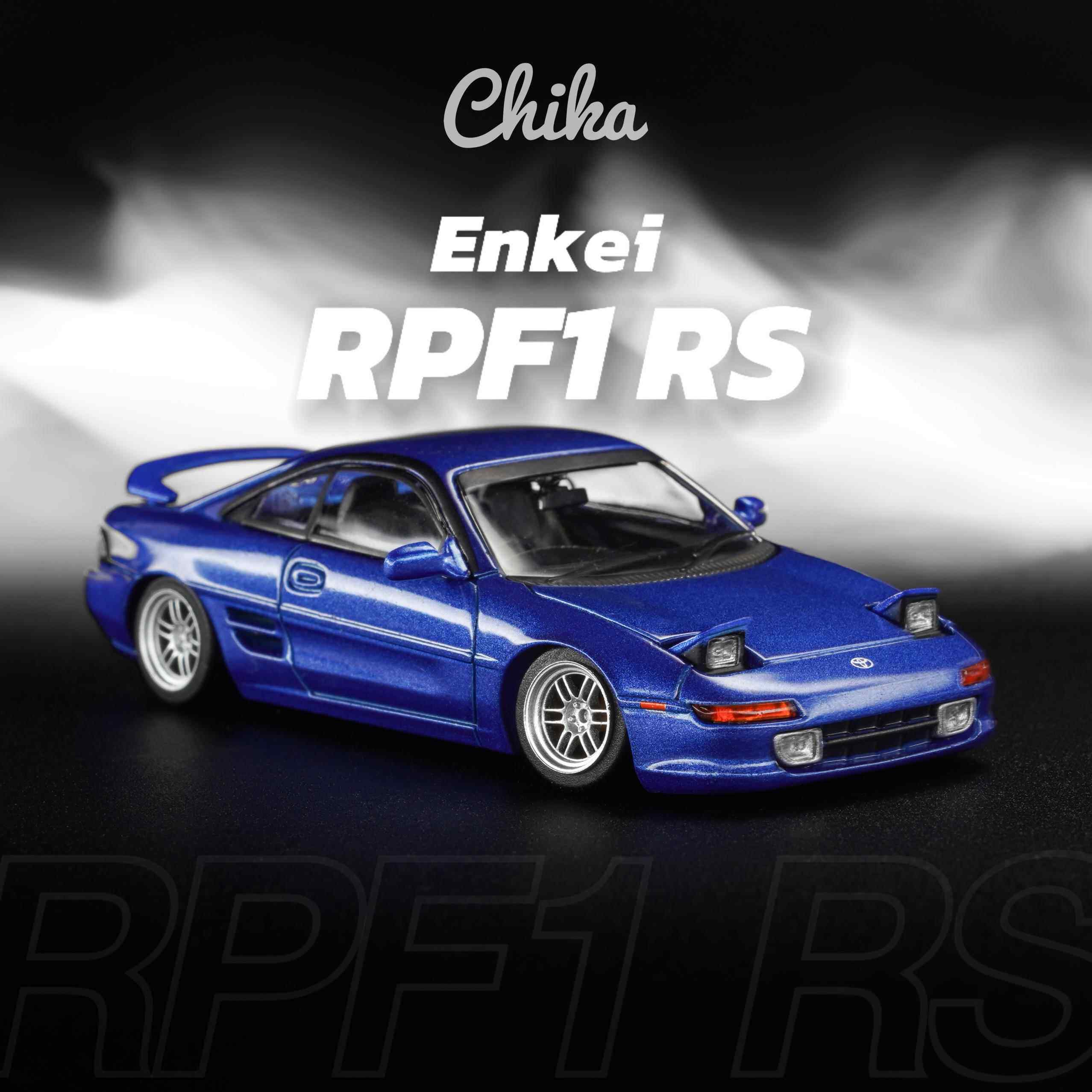 【现货】1/64 Chika Enkei Rpf1 RS 8.9/9.7mm二次改装静态轮毂