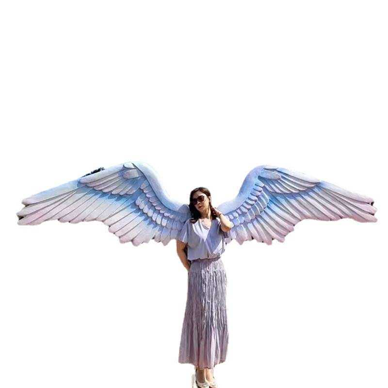 室外网红创意户外玻璃钢超大翅膀雕塑设计拍照广场装饰道具抽象,商业/办公家具,景观道具/景观摆件/景观装置,淘宝优惠券,粉丝福利购,淘宝优惠卷