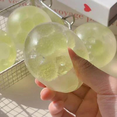 Grape Squishy Ball - ASMR Slow Rebound Stress Relief Toy, So