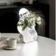 北欧现代亚克力创意花瓶花器简约插花玄关客厅艺术装 饰摆件