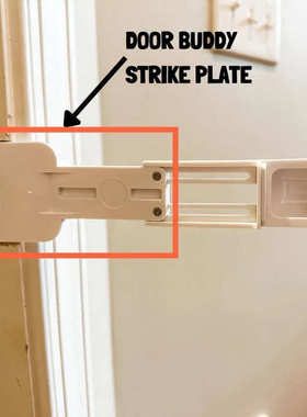 可伸缩猫门挡Soporte de puerta para gatos猫用门锁闩支架