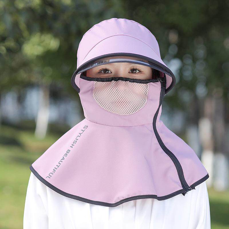 厨房防油烟面罩做饭炒菜煮饭专用全脸防护防油溅神器女款帽子头套