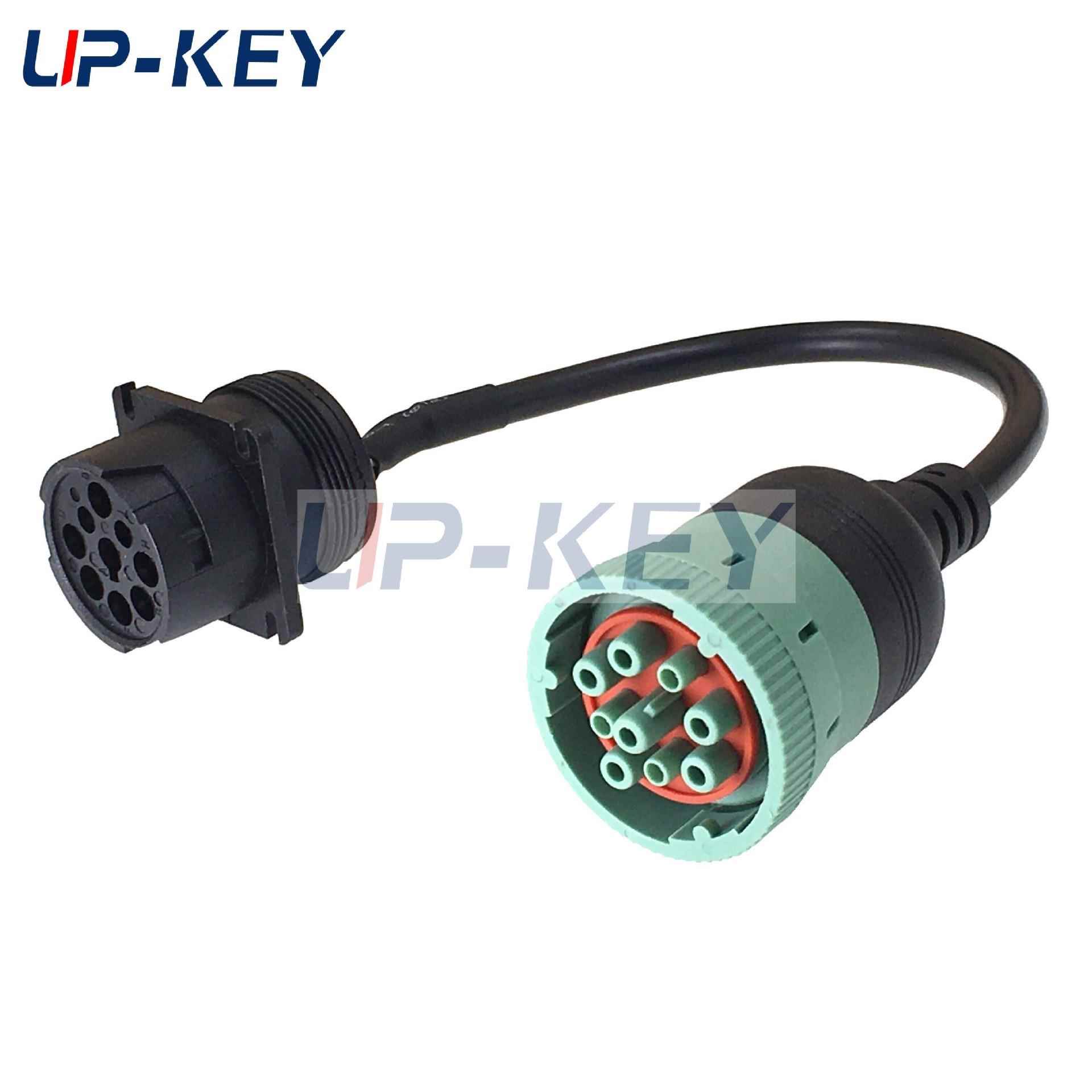 适用于Nexiq 406004 CAN3至CAN1转换线J1939德驰康明斯9P延长线