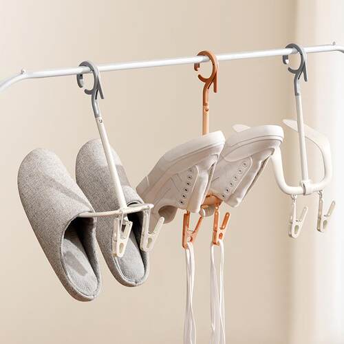 Multifunctional Drying Shoe Rack Balcony Shoe Hanger Windpro