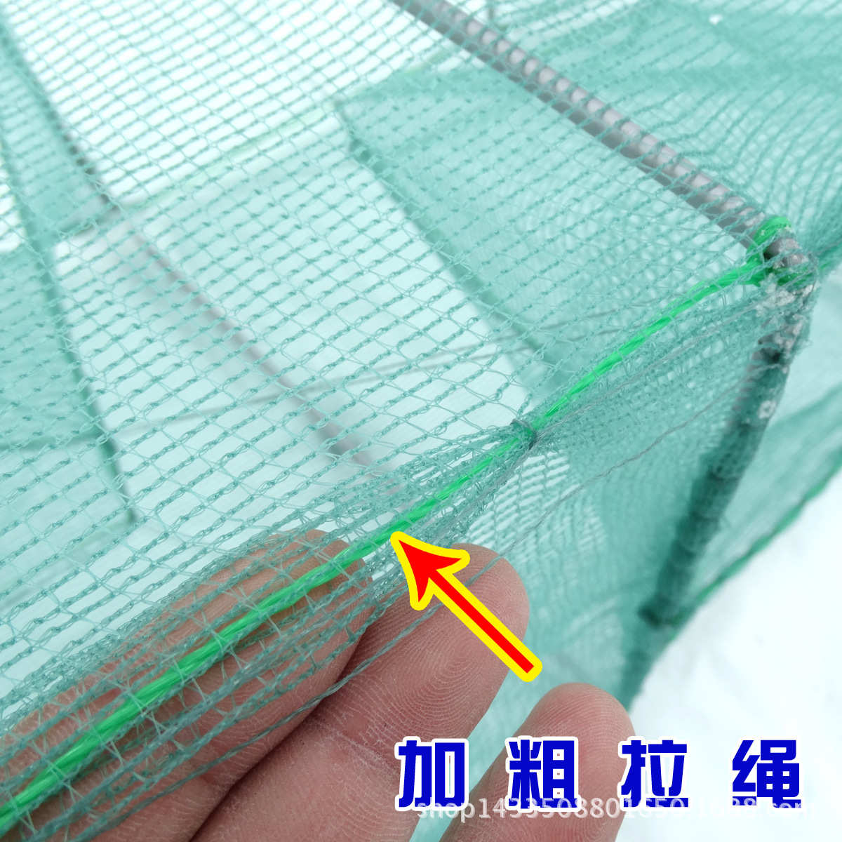 方长网8龙虾格网 密龙虾虾笼大节水产龙虾框加大24虾笼养殖眼米网