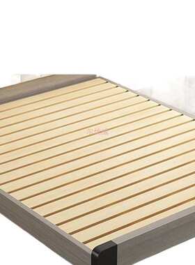 实木床双人1.8x2米主卧家用1.5米小户型出租房民宿1.2m单人床