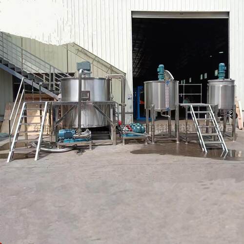 沐浴露洗手液混合配料锅日化用品电动均质乳化香水混合拌料锅