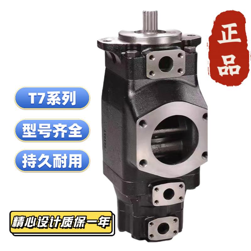 丹尼逊t6t7系列双联柱销式叶片泵塑胶压铸机械油泵叶片泵