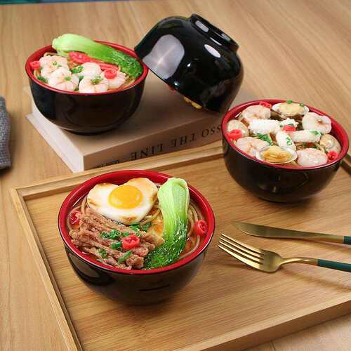 面条食物模型米饭拉面碗面摆件儿童拍摄道具橱窗橱窗装饰