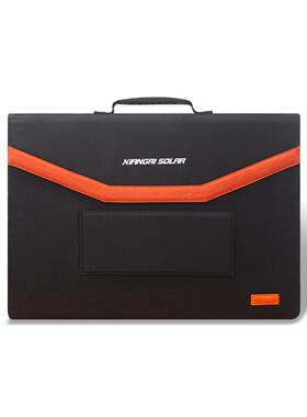 翔日200W太阳能折叠包便携式充电包DC5521+TypeC+USB接口光伏