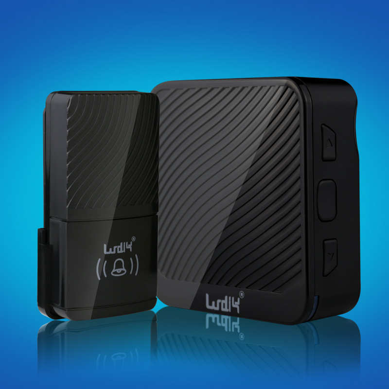 门铃无线家用一拖二一超远距离电子遥控玲开关防水远程智能呼叫器