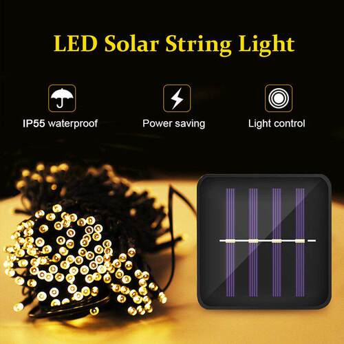 Led Decoration Solar Energy Lights Outdoor Fairy String Ligh