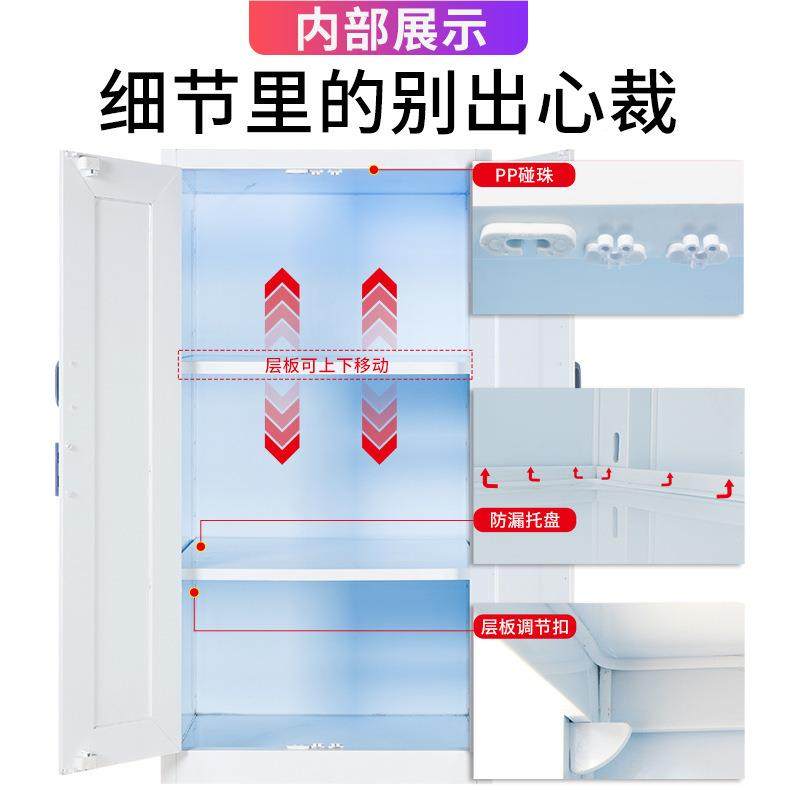 实验室KL-3265p酸柜通风柜药品柜耐腐蚀器皿强酸化学品双碱锁全p