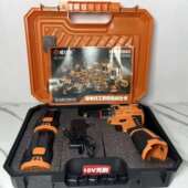 威仕卡18vf无刷锂电钻充电式 电钻大扭矩多功能家用电动螺丝刀