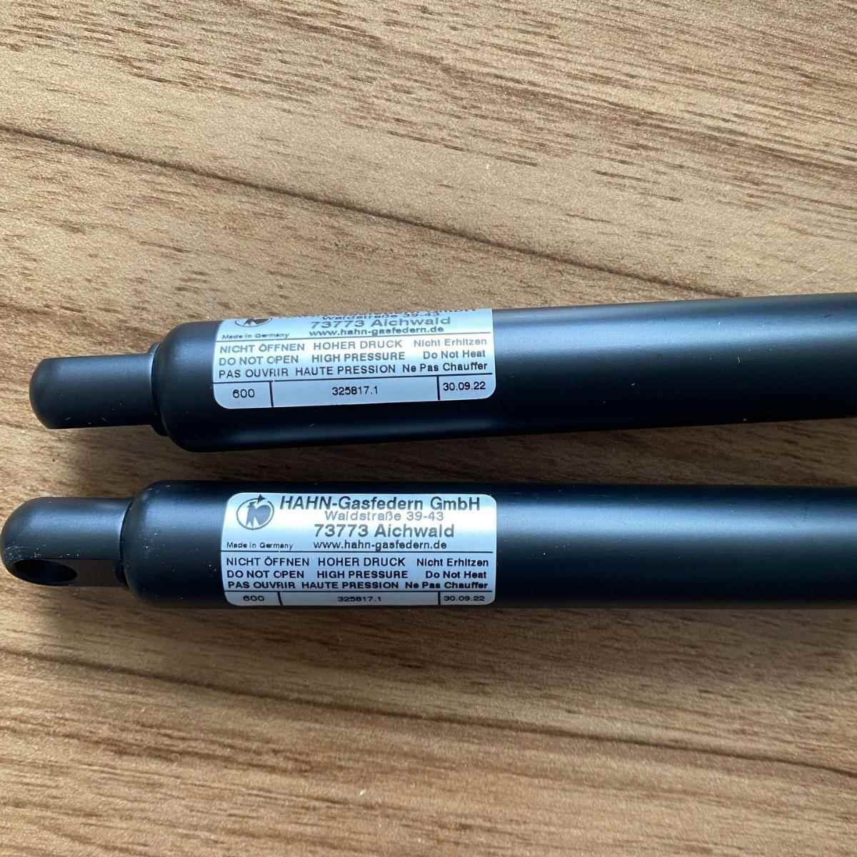 HAHN Gasfedern G 08 19 0050 1 0211 WG30 AB11 00600N 球形接头