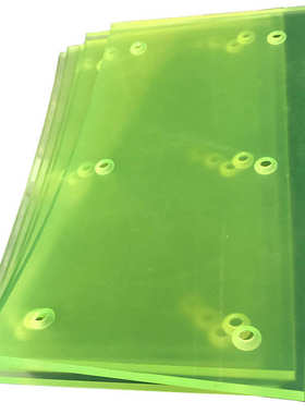 厂家供应 12mm聚氨酯垫板 减震黄色优力胶板 防静电聚氨酯垫板