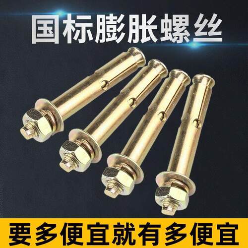 东威牌膨胀螺丝镀锌铁拉爆螺钉爆炸罗丝蓬胀螺丝M6M8M10M12国标