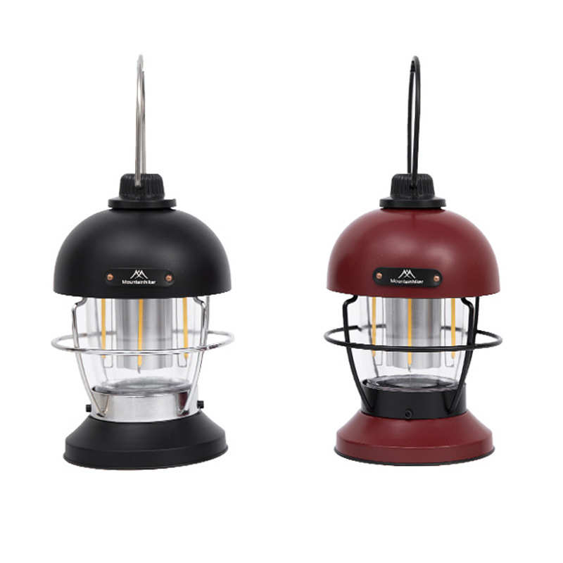 山之客酷拓户外营地灯便携复古三挡调节灯露营充电氛围灯